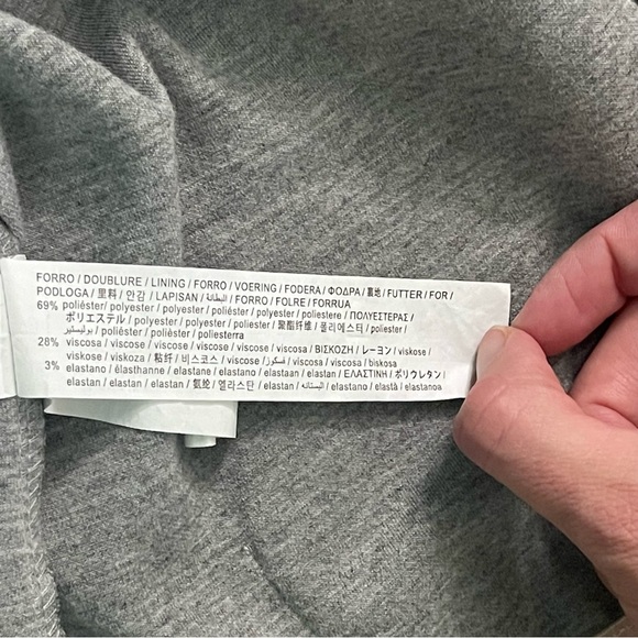 ZARA Just Be Wonderful Gray Full Zip Size 8 Girls Hoodie - Picture 7 of 9